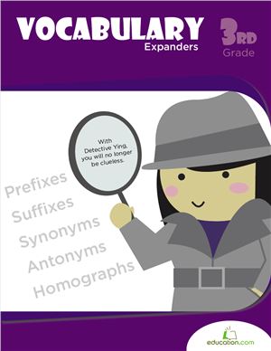 Vocabulary Expanders Grade 3 Writing Workbook Education