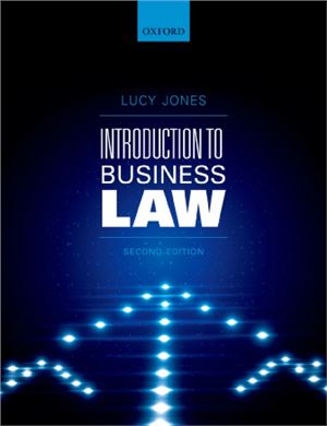 Introduction To Business Law 2nd Lucy Jones