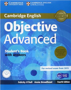 Cambridge English Objective Advanced 4th Ed Cdrom 4th Edition Felicity Odell