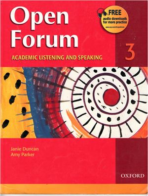 Open Forum 3 Academic Listening And Speaking Blackwell Angela Naber
