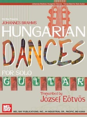 Hungarian Dances For Solo Guitar No 1 21 1st Edition Johannes Brahms