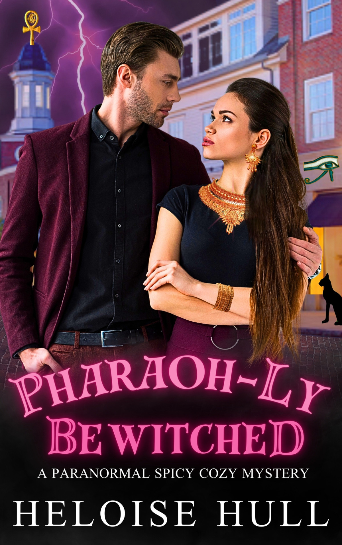 Pharaohly Bewitched A Spicy Cozy Paranormal Mystery Cozy In Karnak Book 1 Cozy Mystery