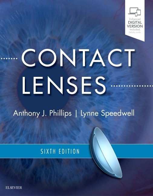 Contact Lenses 6th Edition Anthony J Phillips Lynne Speedwell