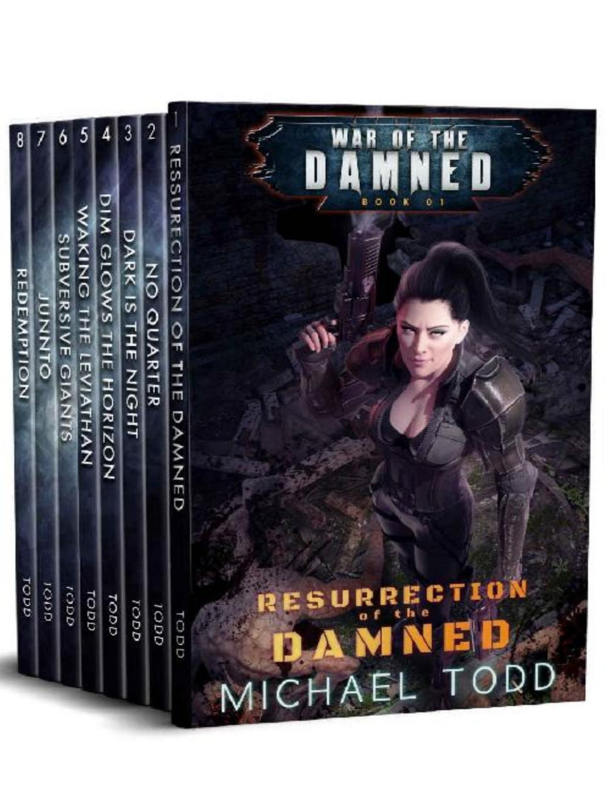 War Of The Damned Boxed Set Books 18 Michael Todd Michael Anderle Laurie Starkey