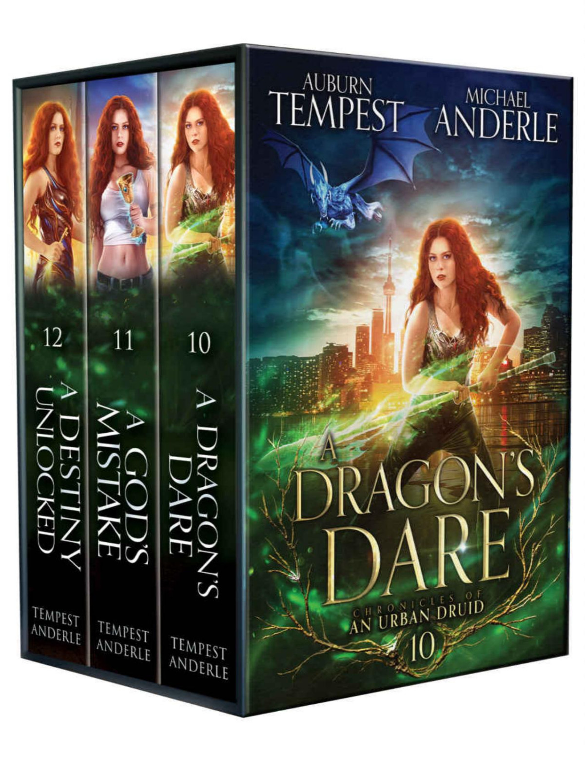Chronicles Of An Urban Druid Boxed Set Four Books 1012 Auburn Tempest Michael Anderle