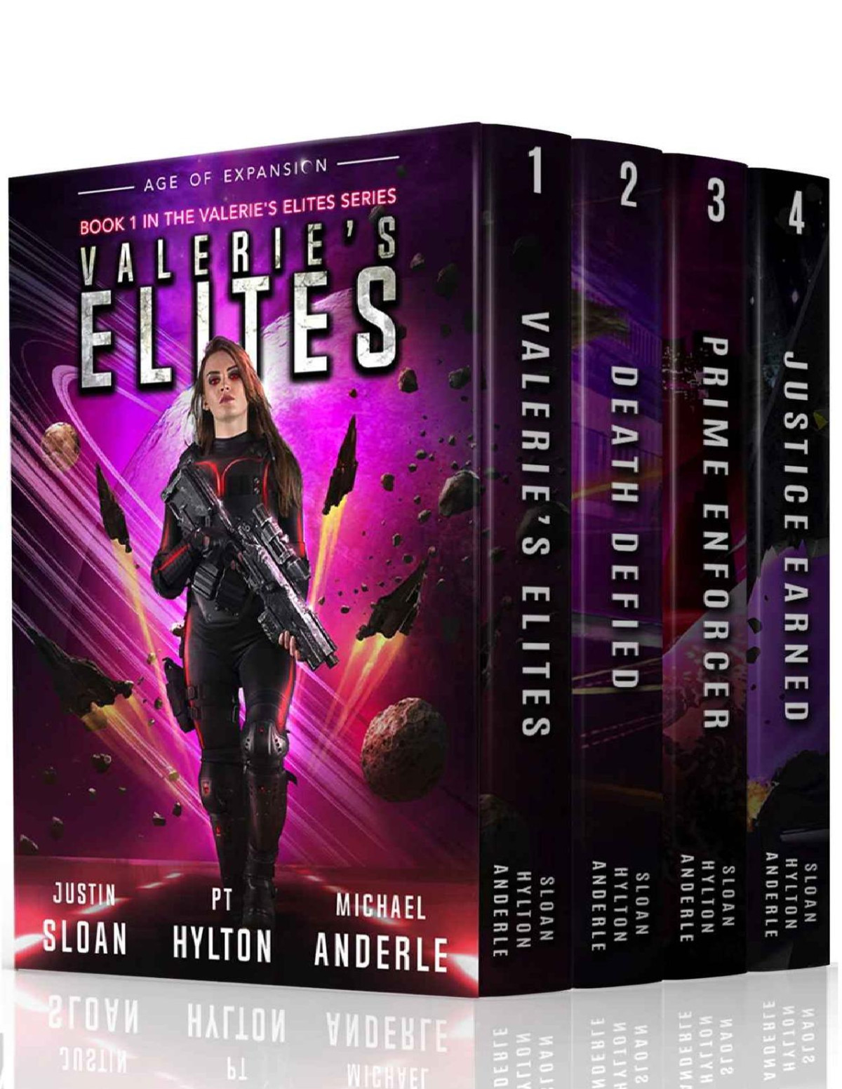 Valeries Elites Boxed Set The Complete Series Books 14 Justin Sloan P T Hylton Michael Anderle
