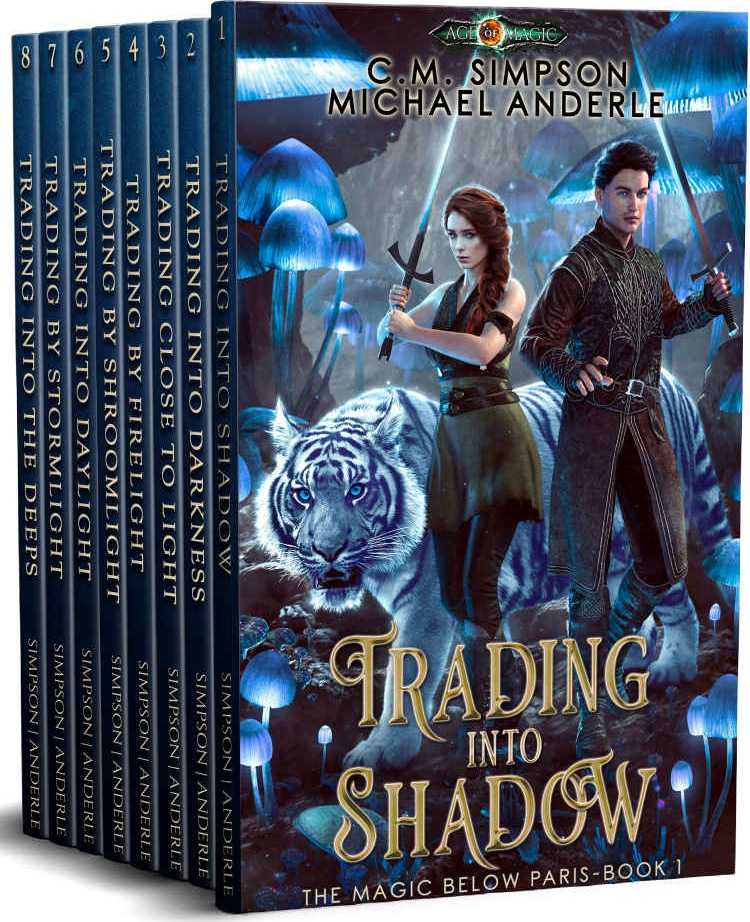 Magic Below Paris Complete Series Boxed Set 18 C M Simpson Michael Anderle