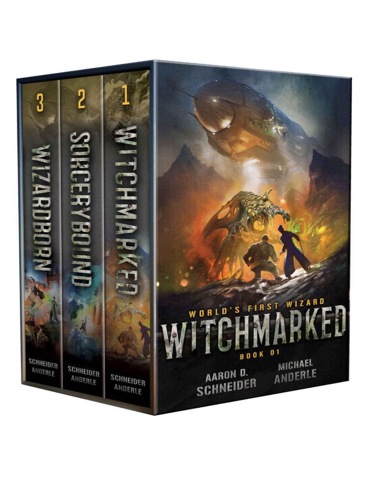Worlds First Wizard Complete Series Boxed Set Aaron D Schneider Michael Anderle