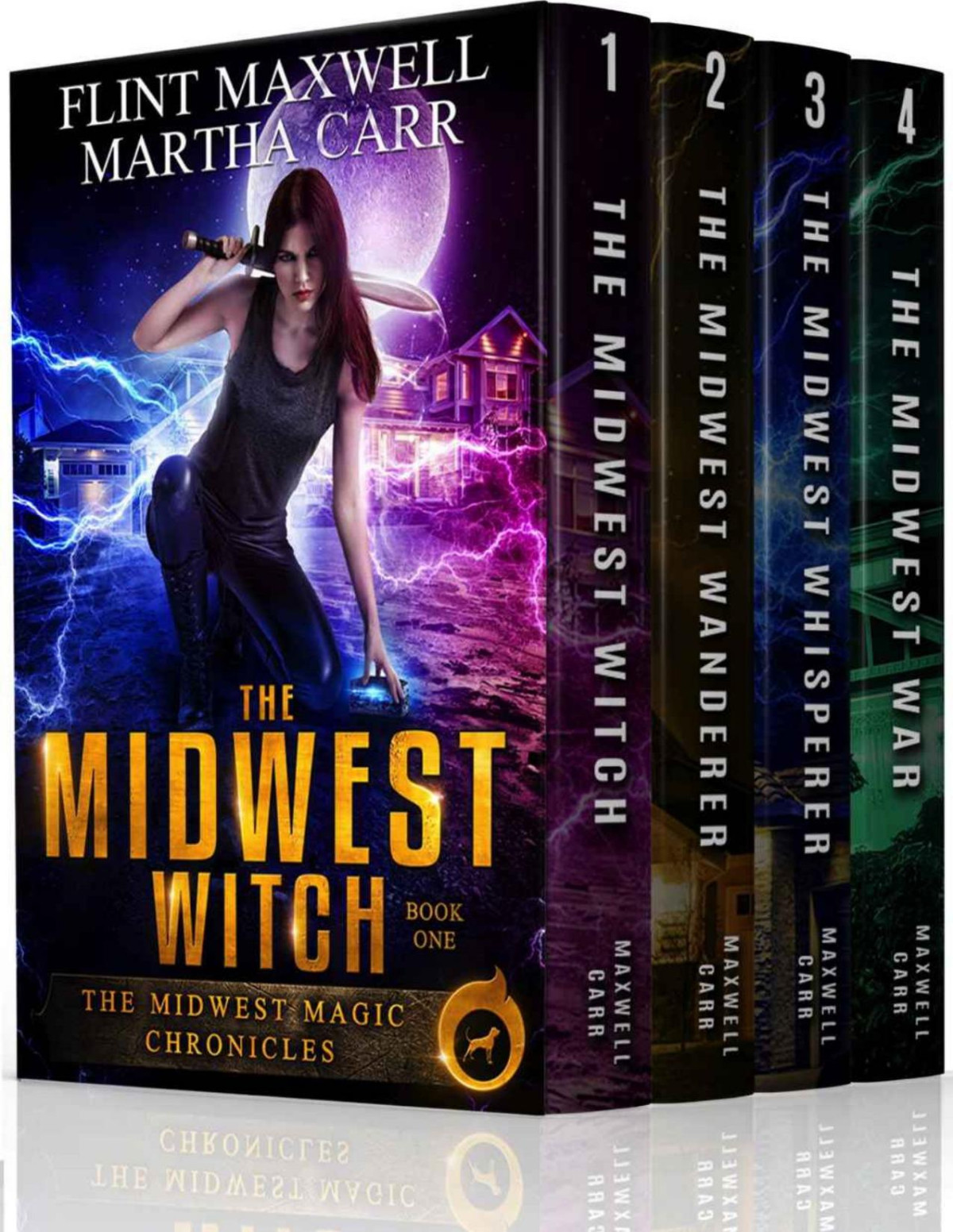Midwest Magic Chronicles Boxed Set Books 14 Flint Maxwell Martha Anderle Michael Anderle