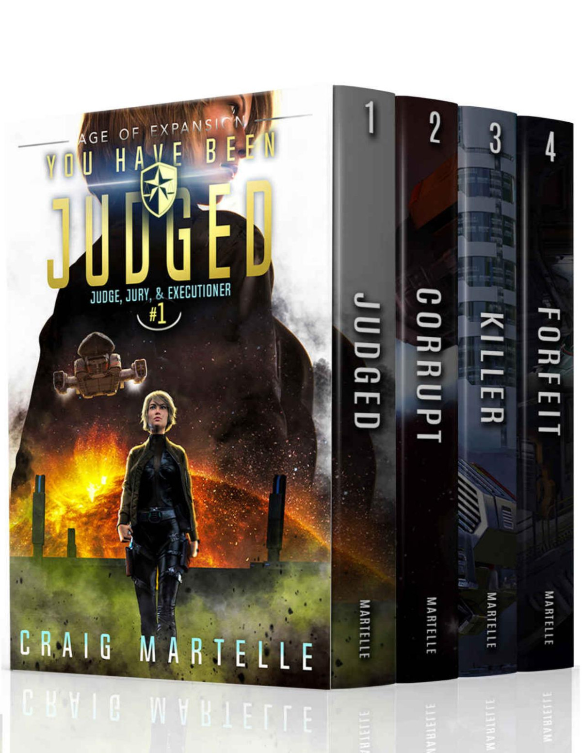 Judge Jury Executioner Boxed Set Books 14 Craig Martelle Michael Anderle