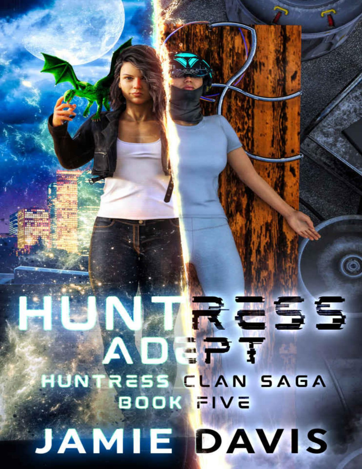 Huntress Adept Jamie Davis Michael Anderle