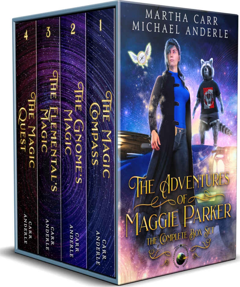 The Adventures Of Maggie Parker Complete Box Set The Magic Compass The Gnomes Magic The Elementals Magic The Magic Quest Martha Carr Michael Anderle