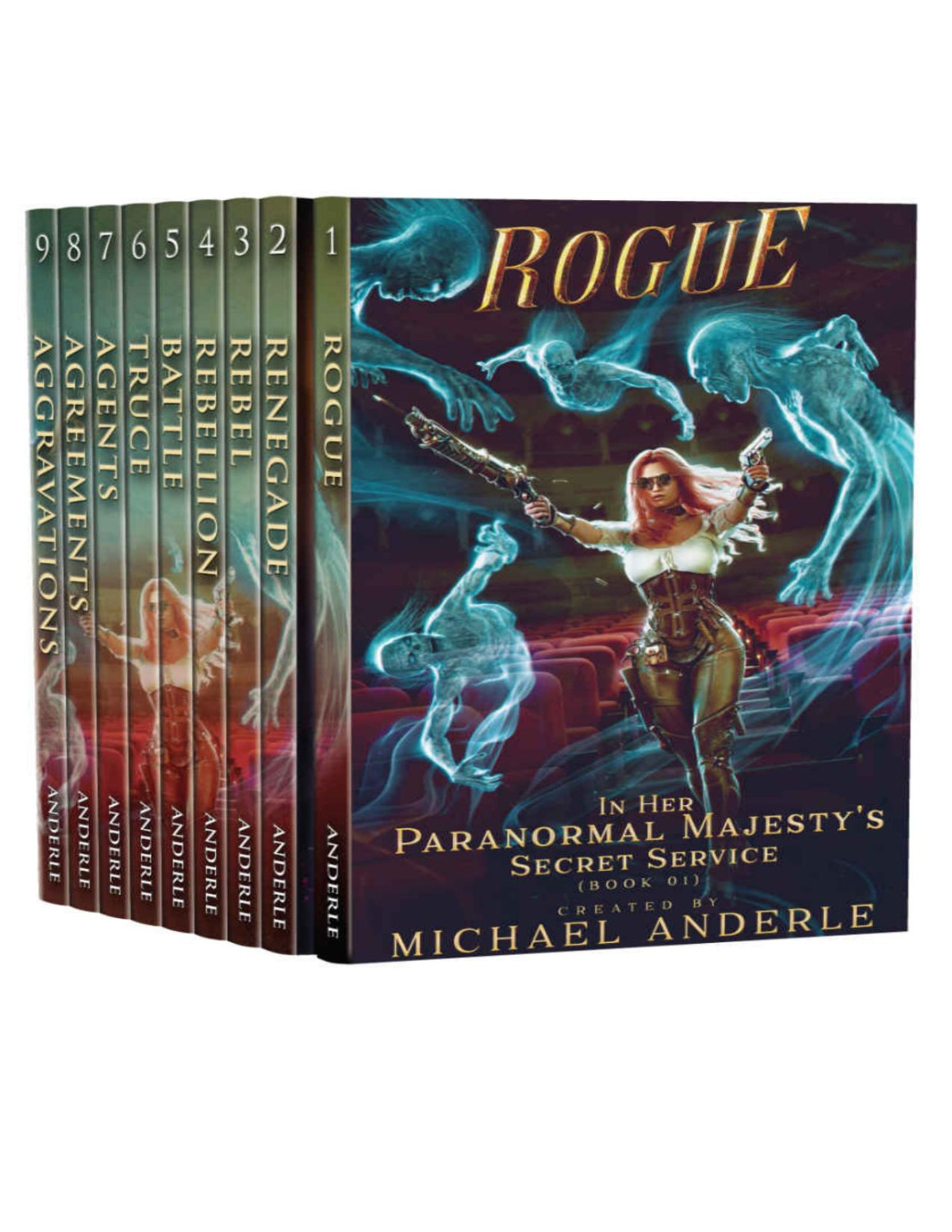 Her Paranormal Majestys Secret Service Complete Series Omnibus Books 19 Michael Anderle