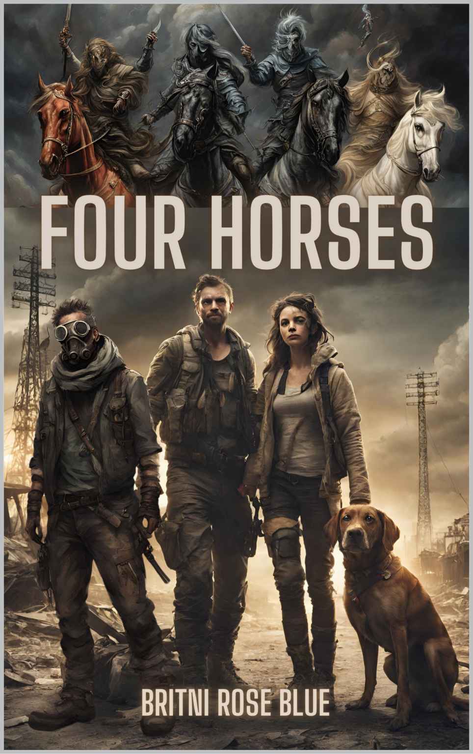 Four Horses Britni Rose Blue