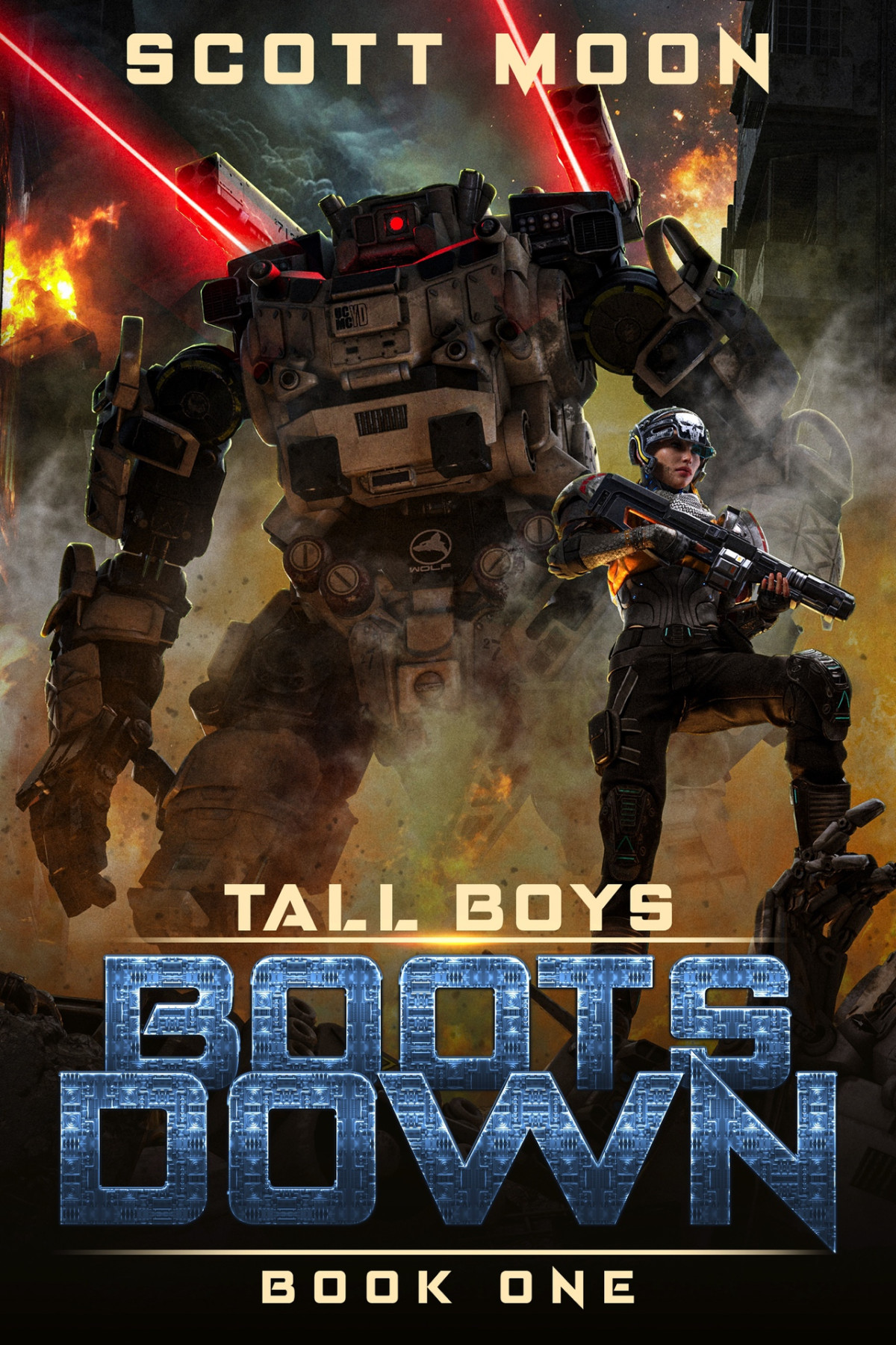 Boots Down A Military Science Fiction Adventure Scott Moon