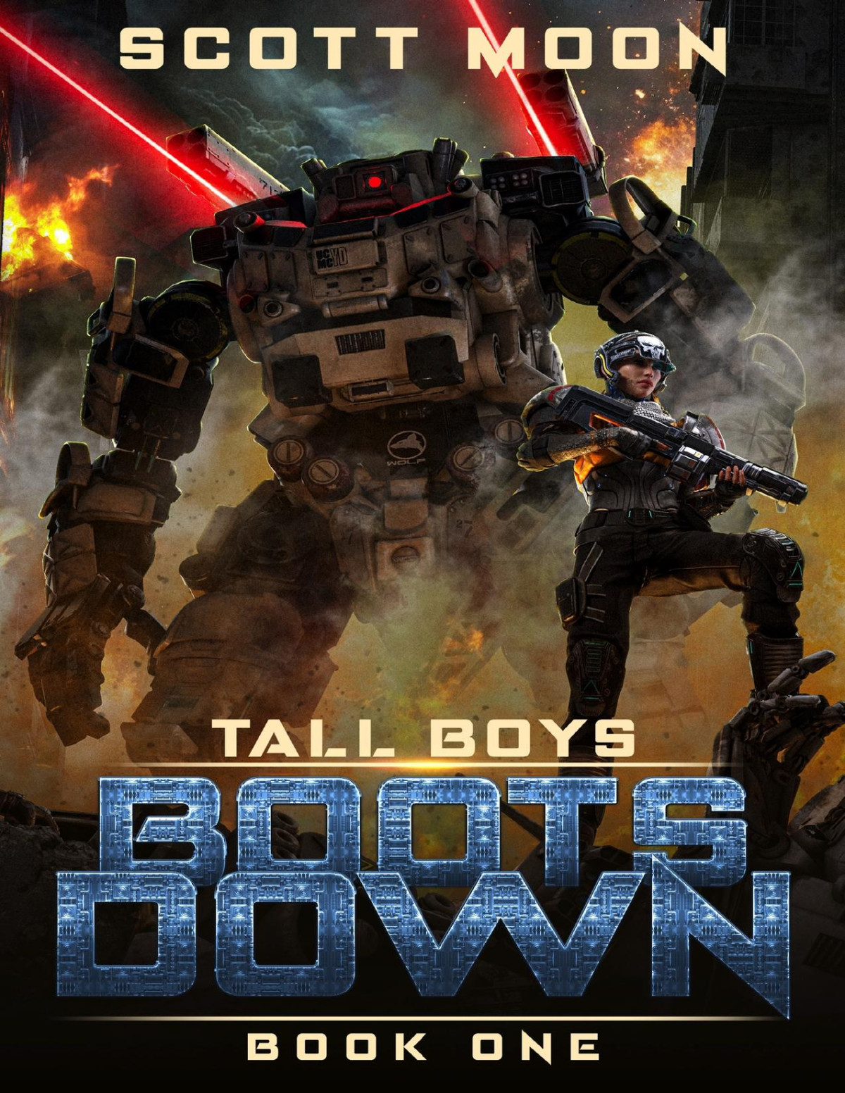 Boots Down A Military Science Fiction Adventure Scott Moon