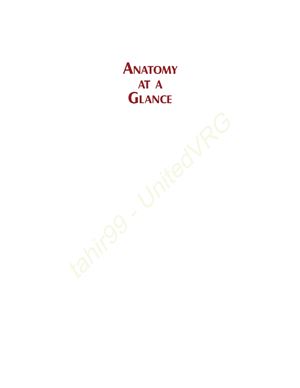 Anatomy At A Glance Mazumdar S
