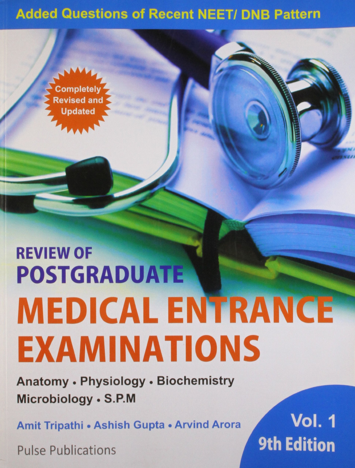 Review Of Post Graduate Medical Entrance Examination Pgmee Aaa 9th Amit Tripathi
