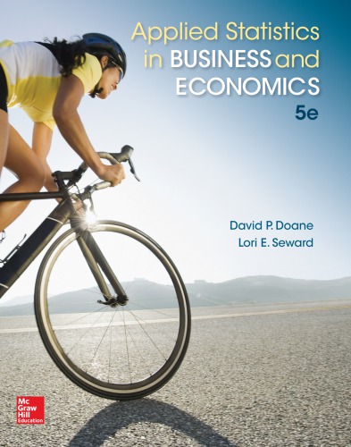 Applied Statistics In Business And Economics 5th David Doane