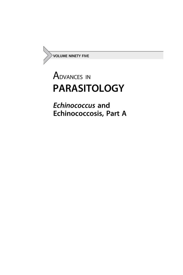 Echinococcus And Echinococcosis Part A 1st Edition Rca Thompson
