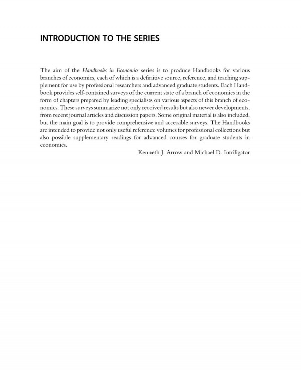 Handbook Of Income Distribution 1st Edition Anthony B Atkinson And Franois Bourguignon Eds