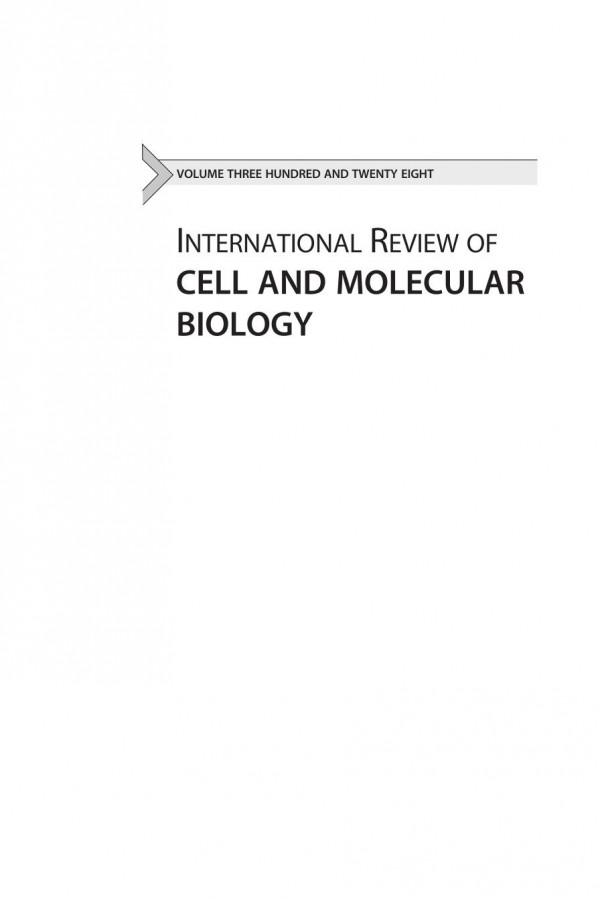 International Review Of Cell And Molecular Biology Volume 328 1st Edition Lorenzo Galluzzi Eds