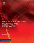 Microfluidics Modeling Mechanics And Mathematics A Volume In Micro And Nano Technologies 1st Edition Bastian E Rapp Auth