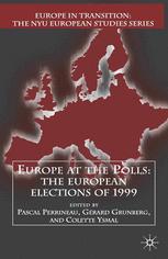 Europe At The Polls The European Elections Of 1999 1st Edition Pascal Perrineau