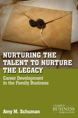 Nurturing The Talent To Nurture The Legacy Career Development In The Family Business Amy M Schuman Auth