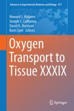 Oxygen Transport To Tissue Xxxix Howard J Halpern Joseph C Lamanna