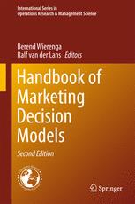 Handbook Of Marketing Decision Models Berend Wierenga Ralf Van Der Lans Eds