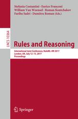 Rules And Reasoning International Joint Conference Rulemlrr 2017 London Uk July 1215 2017 Proceedings 1st Edition Stefania Costantini