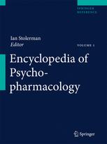 Encyclopedia Of Psychopharmacology Jeanmichel Scherrmann Auth