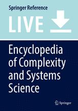 Encyclopedia Of Complexity And Systems Science Robert A Meyers Eds