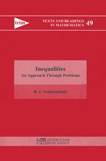 Inequalities An Approach Through Problems B J Venkatachala Auth