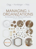 Managing And Organizations An Introduction To Theory And Practice 8th Stewart Clegg Martin Kornberger Tyrone Pitsis