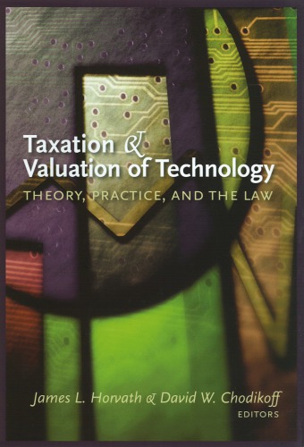 Taxation Valuation Of Technology Jim Horvath David Chodikoff Ed