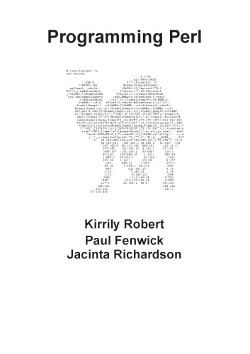 Programming Perl Kirrily Robert Paul Fenwick Jacinta Richardson