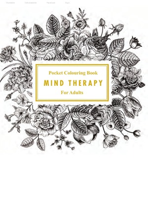 Mind Therapy Pocket Colouring Book For Adults Peter Murray