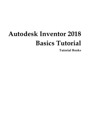 Autodesk Inventor 2018 Basics Tutorial Tutorial Books