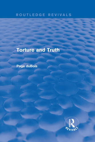 Torture And Truth Page Dubois