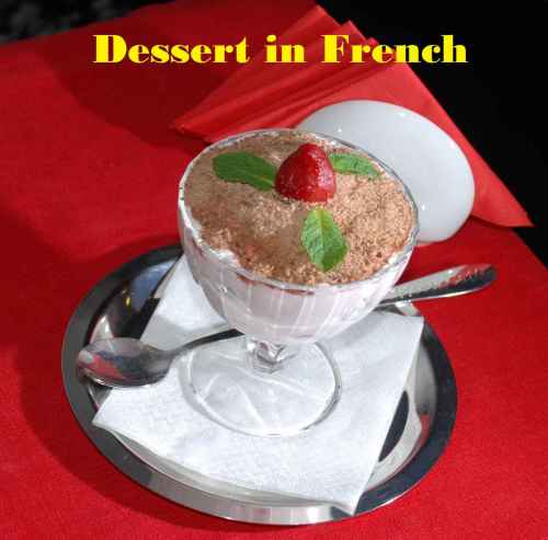 Dessert In French Aveur S