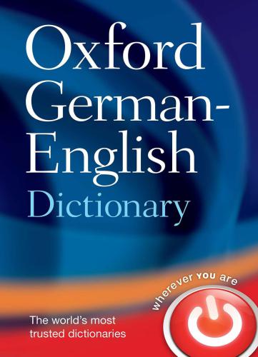 Oxford German: English Dictionary Clark Michael