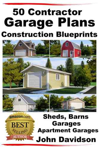 50 Contractor Garage Plans Construction Blueprints Sheds Barns Garages Apartment Garages Davidson