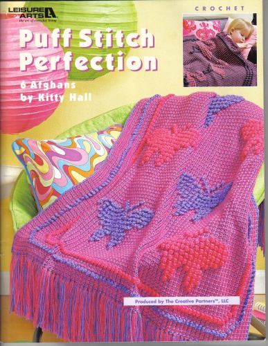 Puff Stitch Perfection 6 Afghans Crochet Hall Kitty