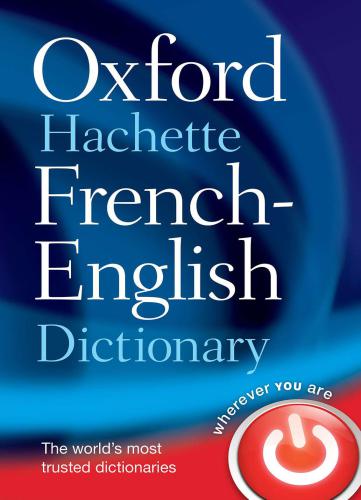 Oxford Hachette French English Dictionary Ormalgrenon Jeanbenoit