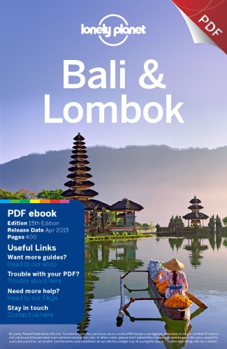 Lonely Planet Bali Lombok 2015 15th Edition Ryan Ver Berkmoes