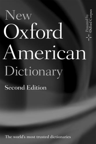 The New Oxford American Dictionary 2nd Edition Press Oxford University Lindberg