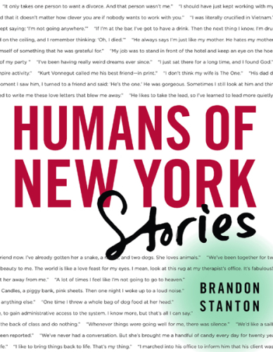 Humans Of New York Stories Stanton Brandon