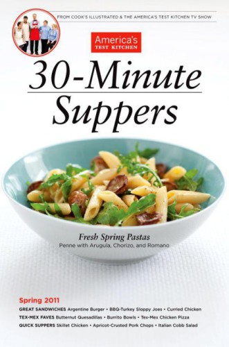 30minute Suppers Americas Test Kitchen